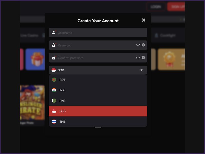 Bónus de boas-vindas e cashback no casino 22fun