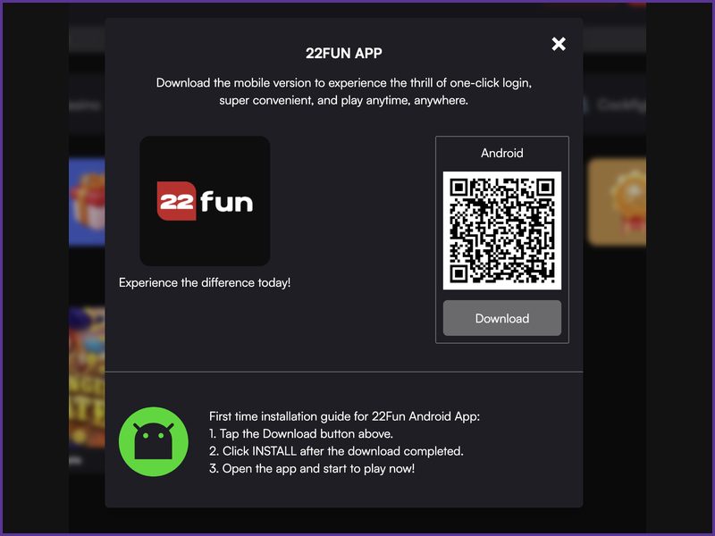 Proteção de dados e serviço de apoio ao cliente do casino 22fun