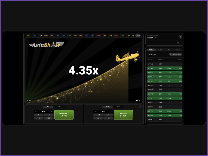 Step-by-step guide on how to start playing Aviashow