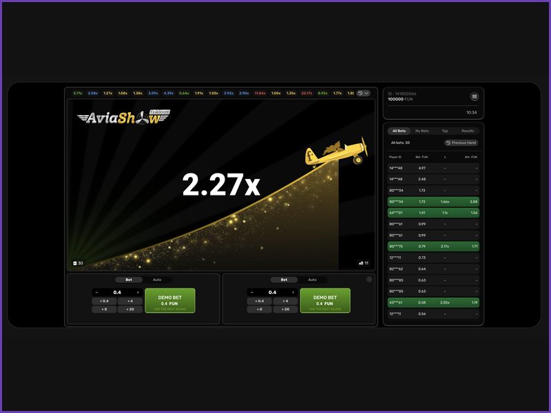 Aviashow's Random Number Generator and the Fairness of Results