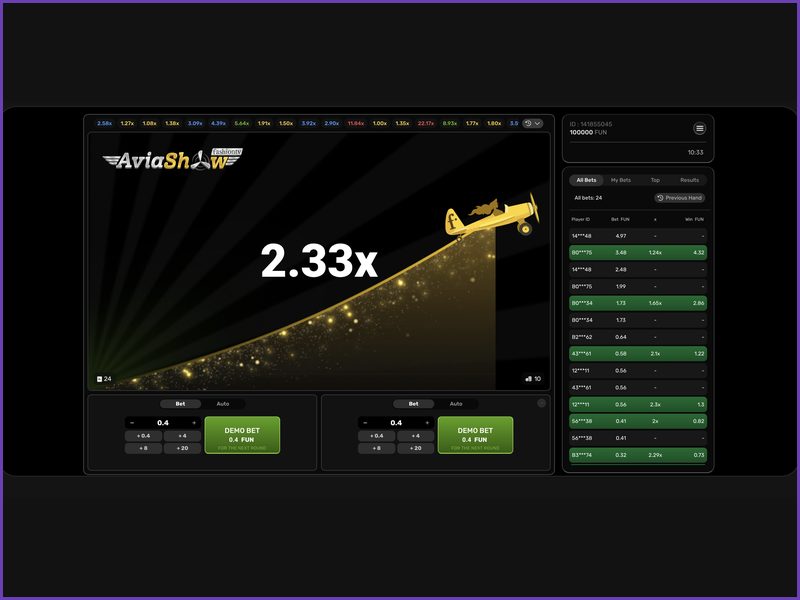 Tips for Managing Bets and Risks at Aviashow