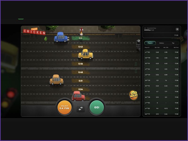 Step-by-step guide on how to play Chicken Crash