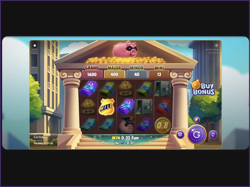 Modo de prueba de Gangsta Piggy con créditos virtuales