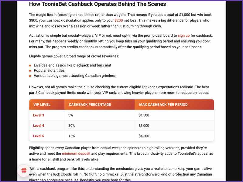 Canaux d'assistance et horaires d'ouverture de ToonieBet Casino