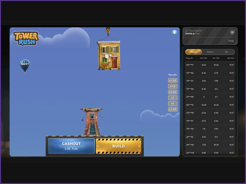 Play Tower Rush on your smartphone or tablet without downloading