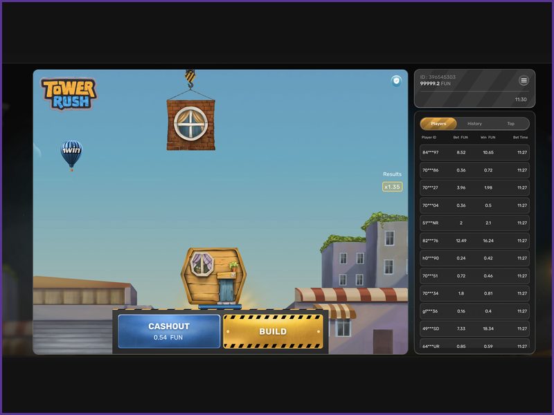 Return to Player (RTP) and the profitability of Tower Rush