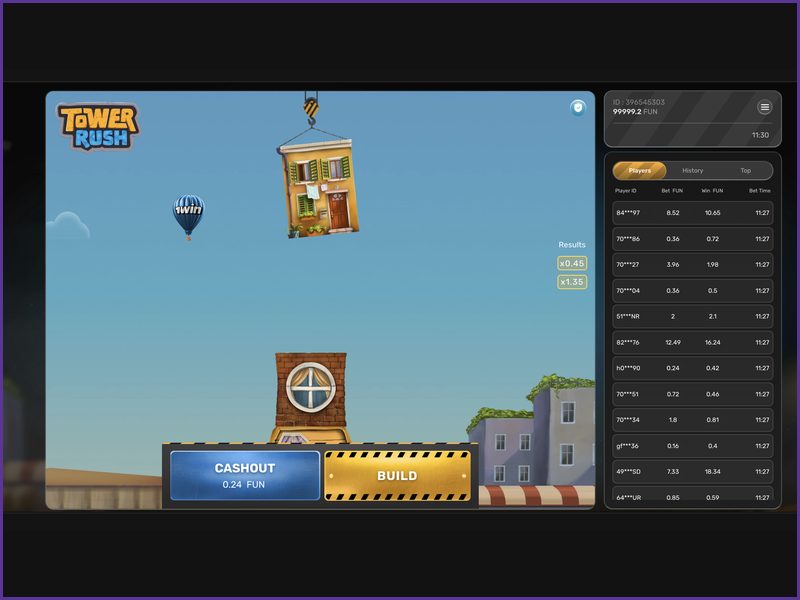 Free demo version of Tower Rush with no real investment required
