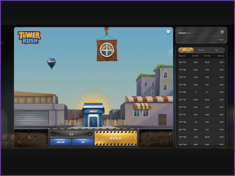 In-game tutorials and tips in Tower Rush