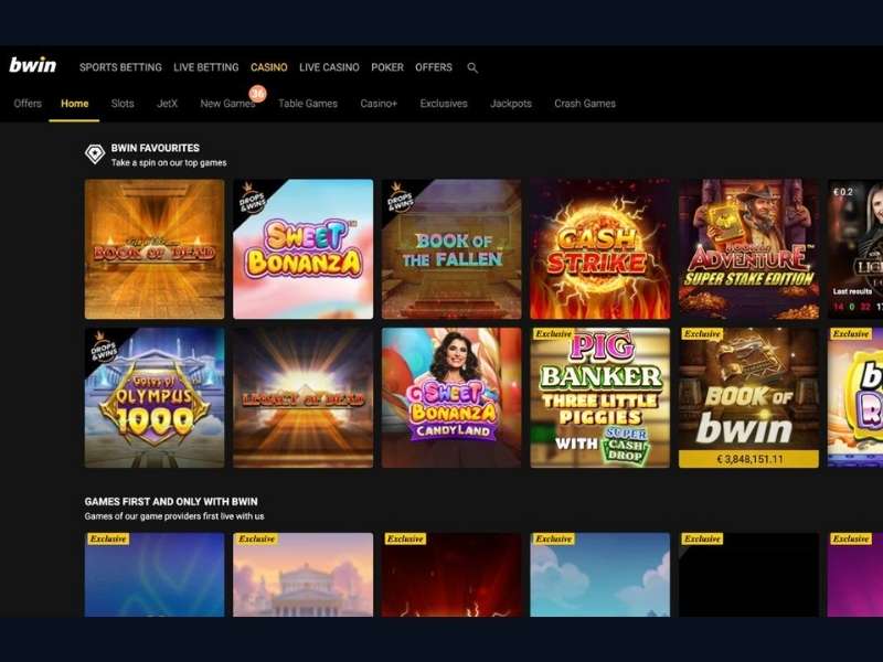 Información sobre el casino Bwin