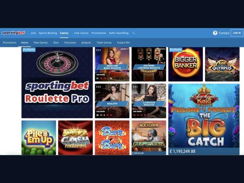 Información sobre el casino Sportingbet